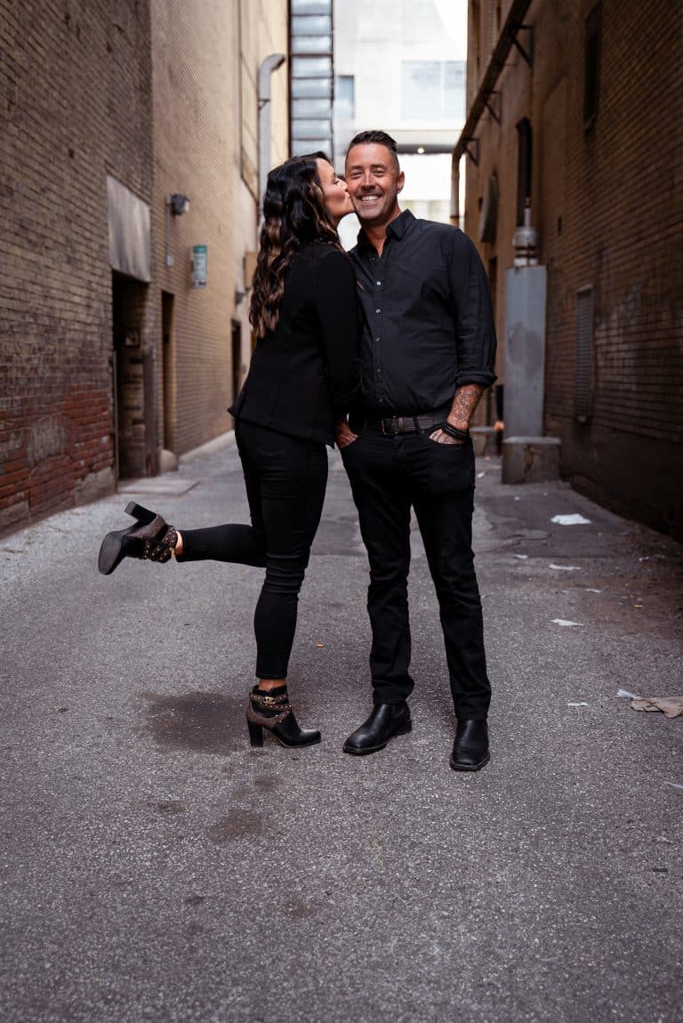 Dramatic studio portrait by Ken Floyd Media